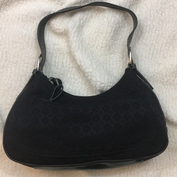nine west black purse